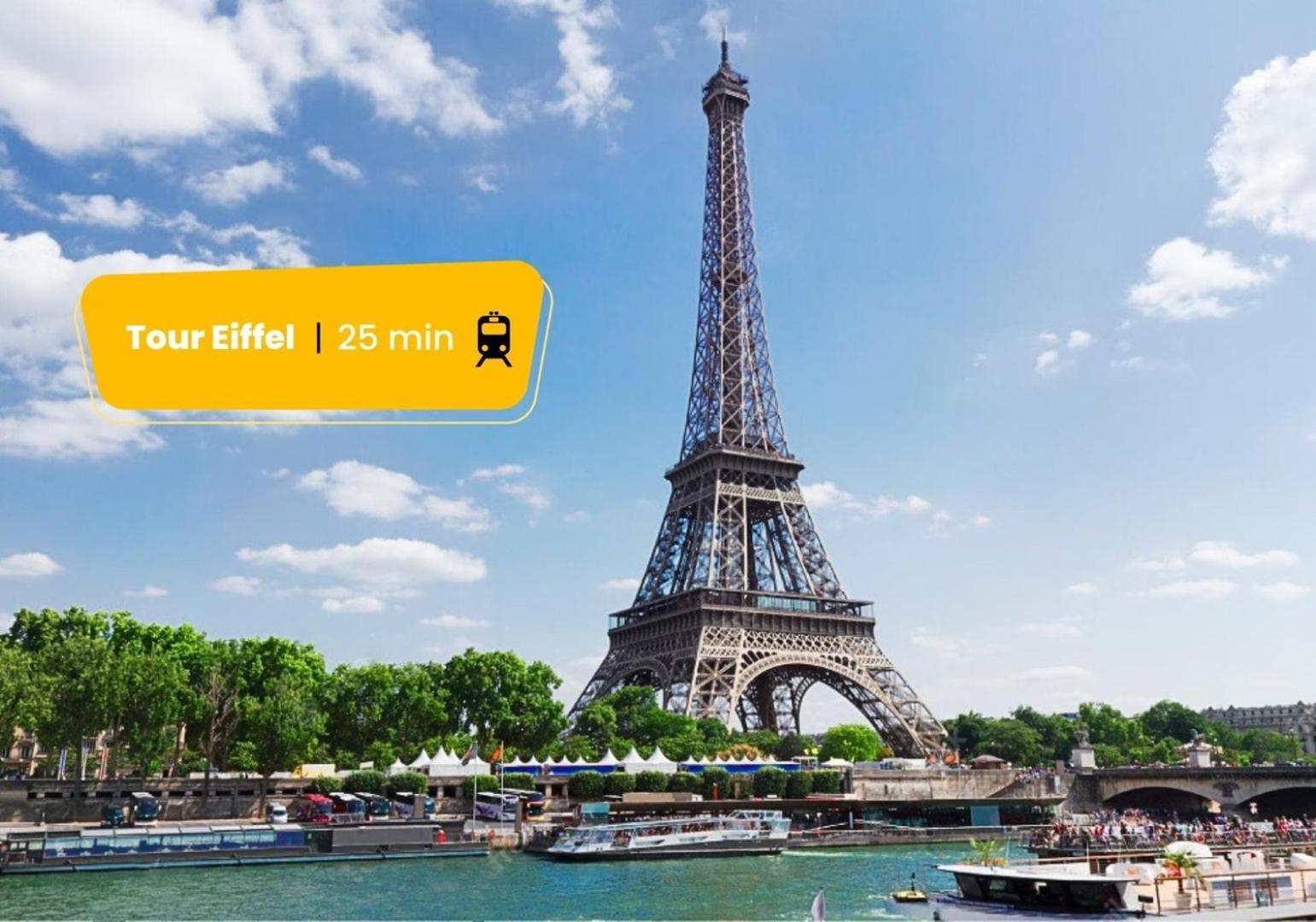 127 Suite Moshe - Superbe Appartement A Paris. מראה חיצוני תמונה