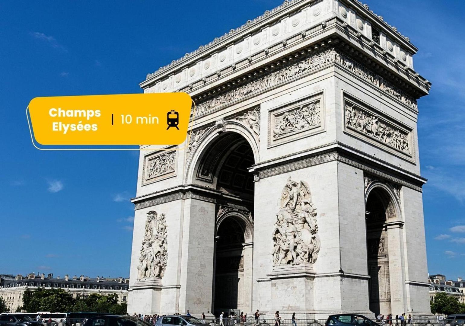127 Suite Moshe - Superbe Appartement A Paris. מראה חיצוני תמונה